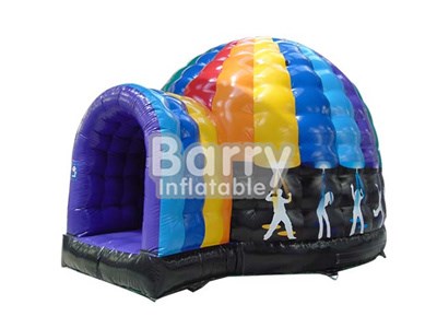 Daning Disco Dome With Tunnle Entrance,Inflatable Bouncers For Sale Commercial BY-BH-033